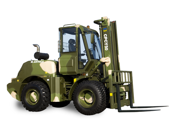 CPCY 70 ROUGH TERRAIN FORKLIFT